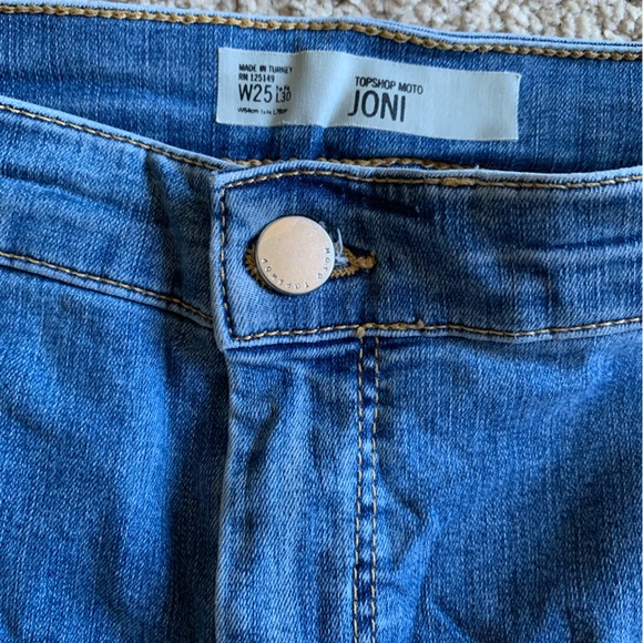 Topshop JONI like new 95% W25 L30 - Picture 2 of 2